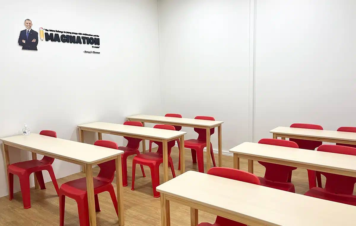Learning space at Mavis Tutorial Centre, Ang Mo Kio Hub