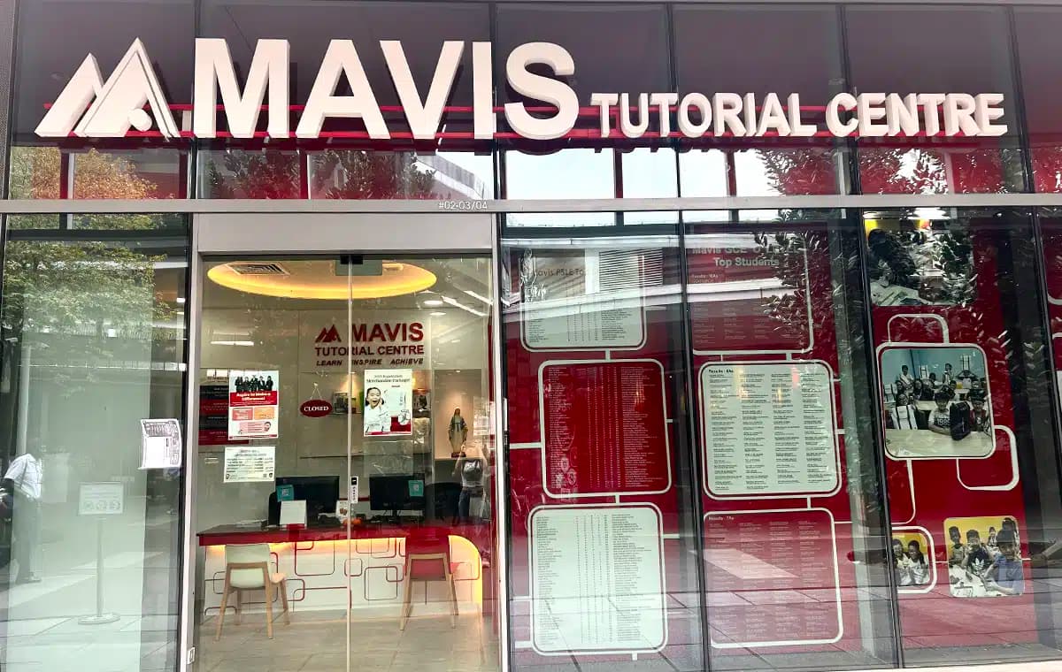 Learning space at Mavis Tutorial Centre, Bedok Mall