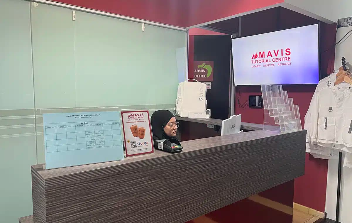 Learning space at Mavis Tutorial Centre, Jurong East