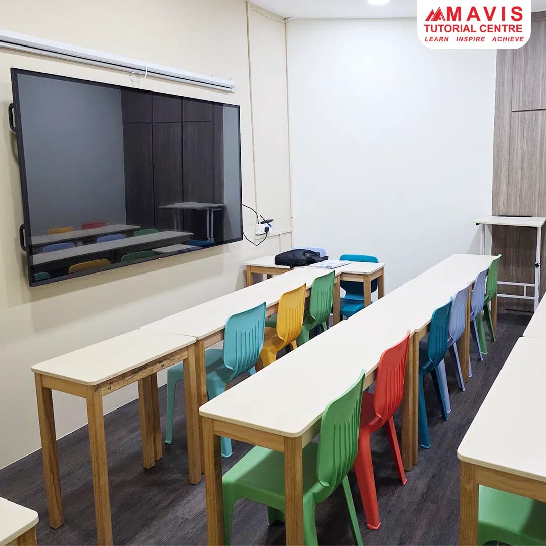 Study area at Mavis Tutorial Centre, Jurong Point