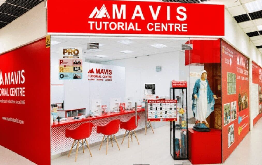 Learning space at Mavis Tutorial Centre, Punggol Plaza