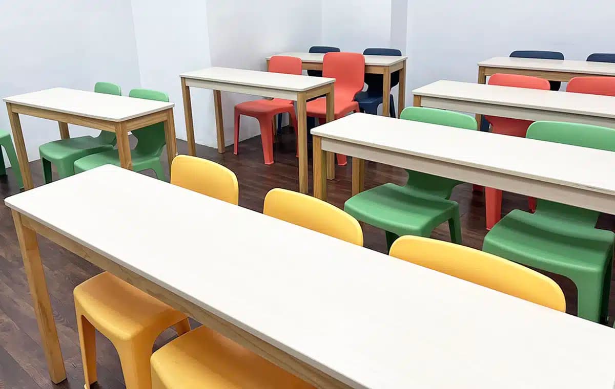 Study area at Mavis Tutorial Centre, Punggol Plaza