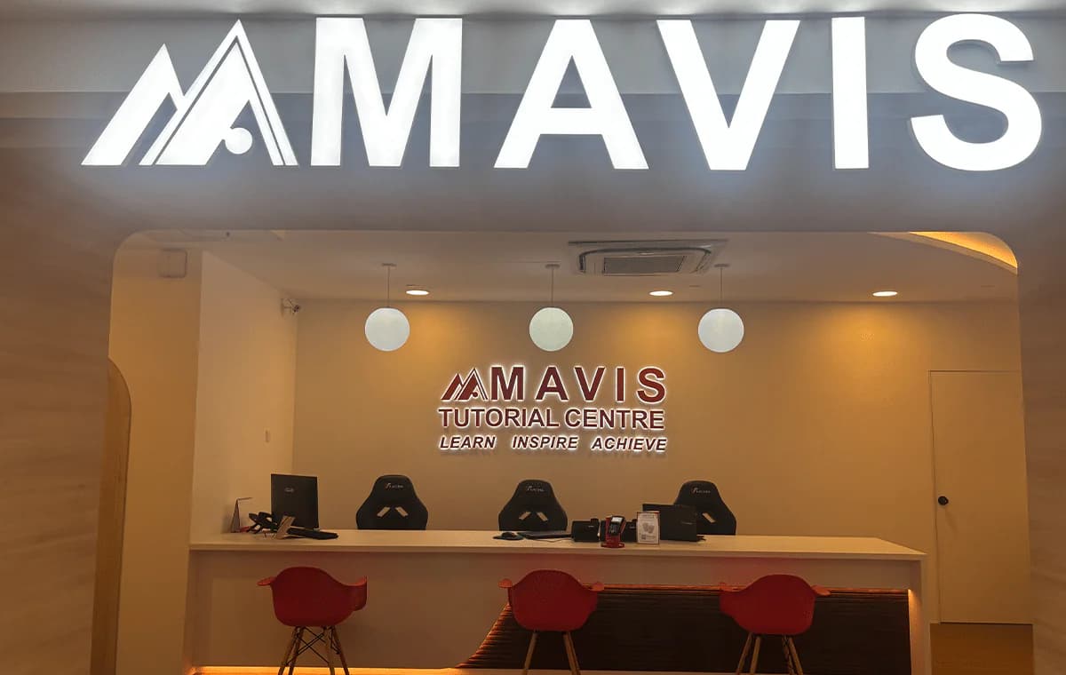 Learning space at Mavis Tutorial Centre, Rivervale Plaza