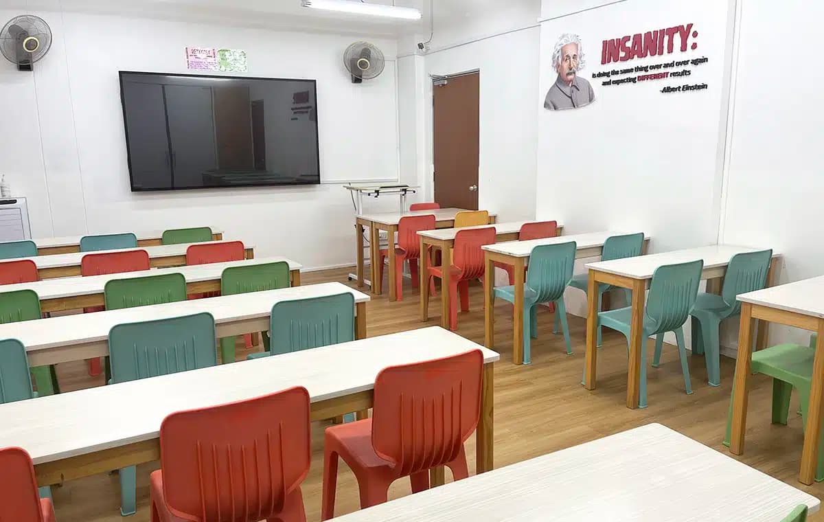 Study area at Mavis Tutorial Centre, Rivervale Plaza