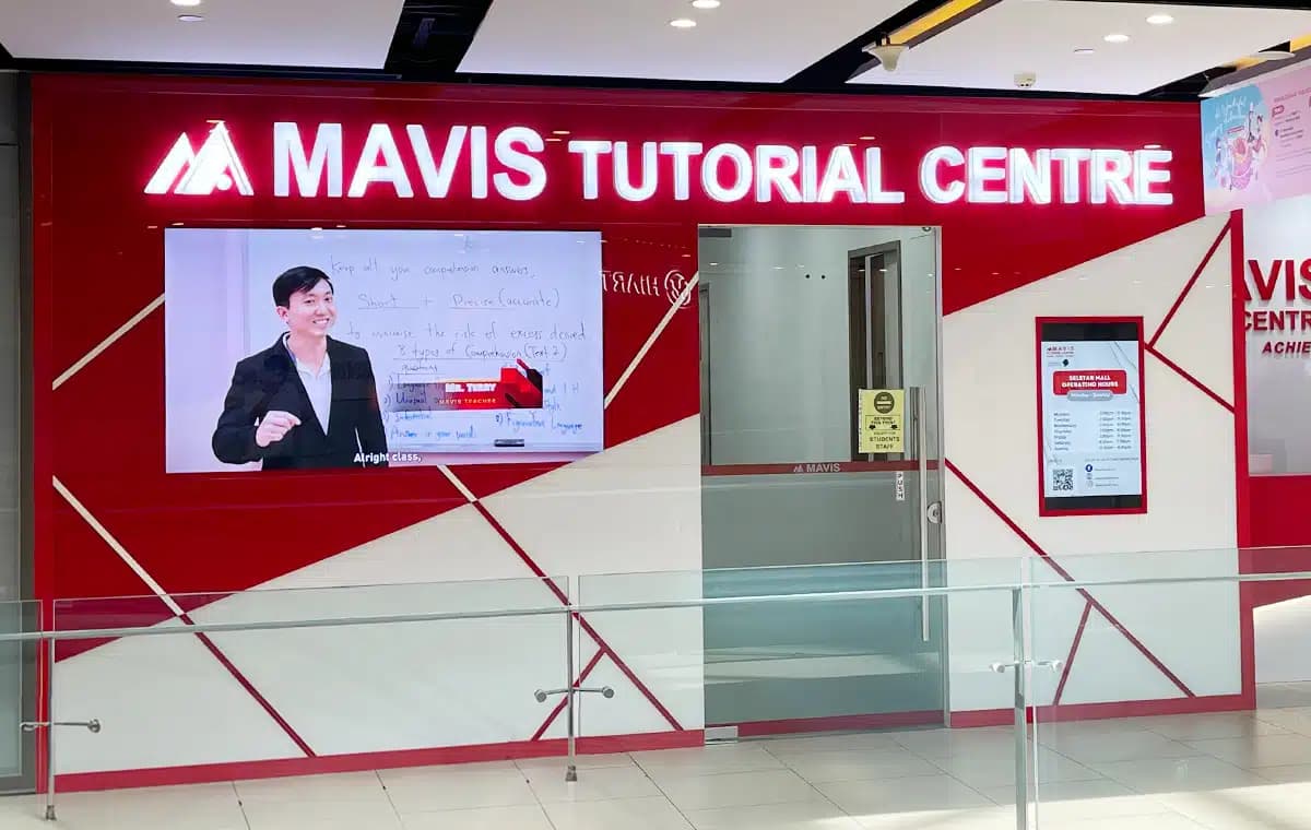 Learning space at Mavis Tutorial Centre, Seletar Mall