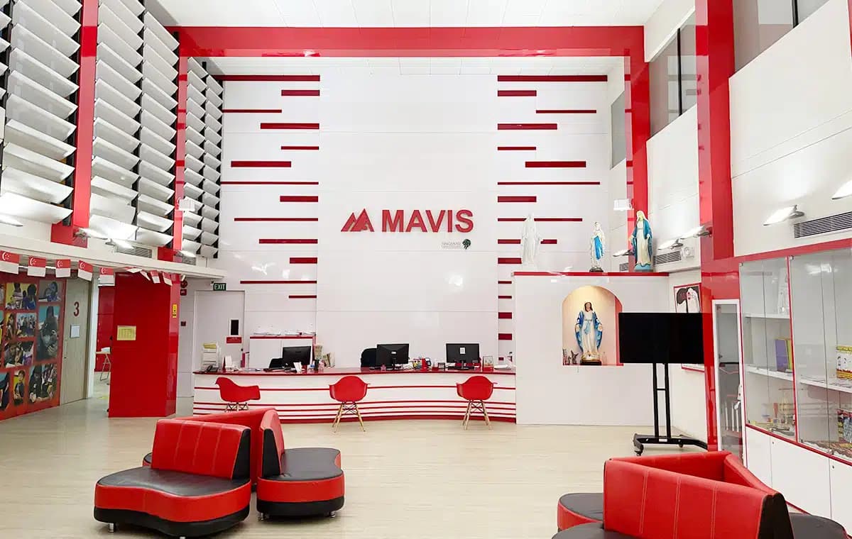 Learning space at Mavis Tutorial Centre, Tampines