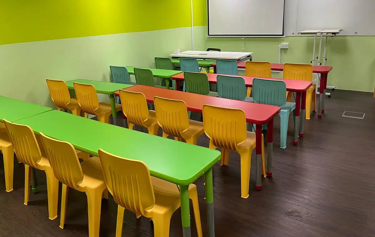 Study area at Mavis Tutorial Centre, Tampines