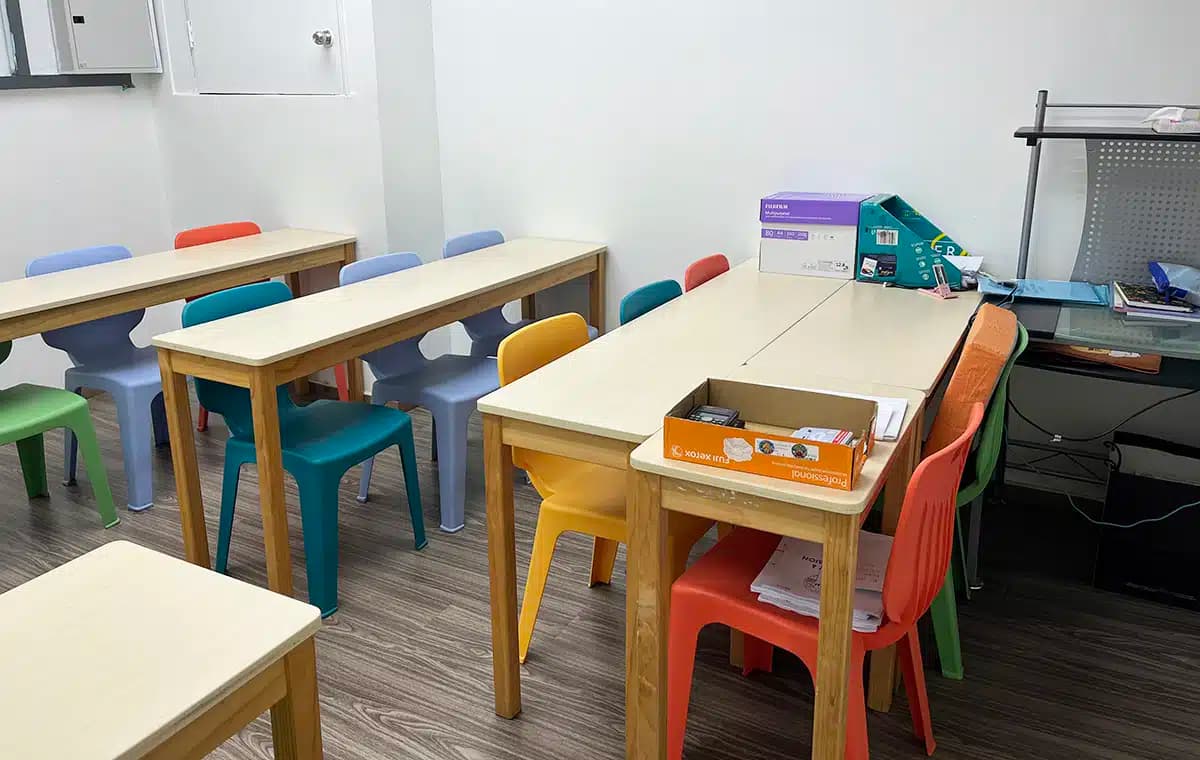 Study area at Mavis Tutorial Centre, Woodlands