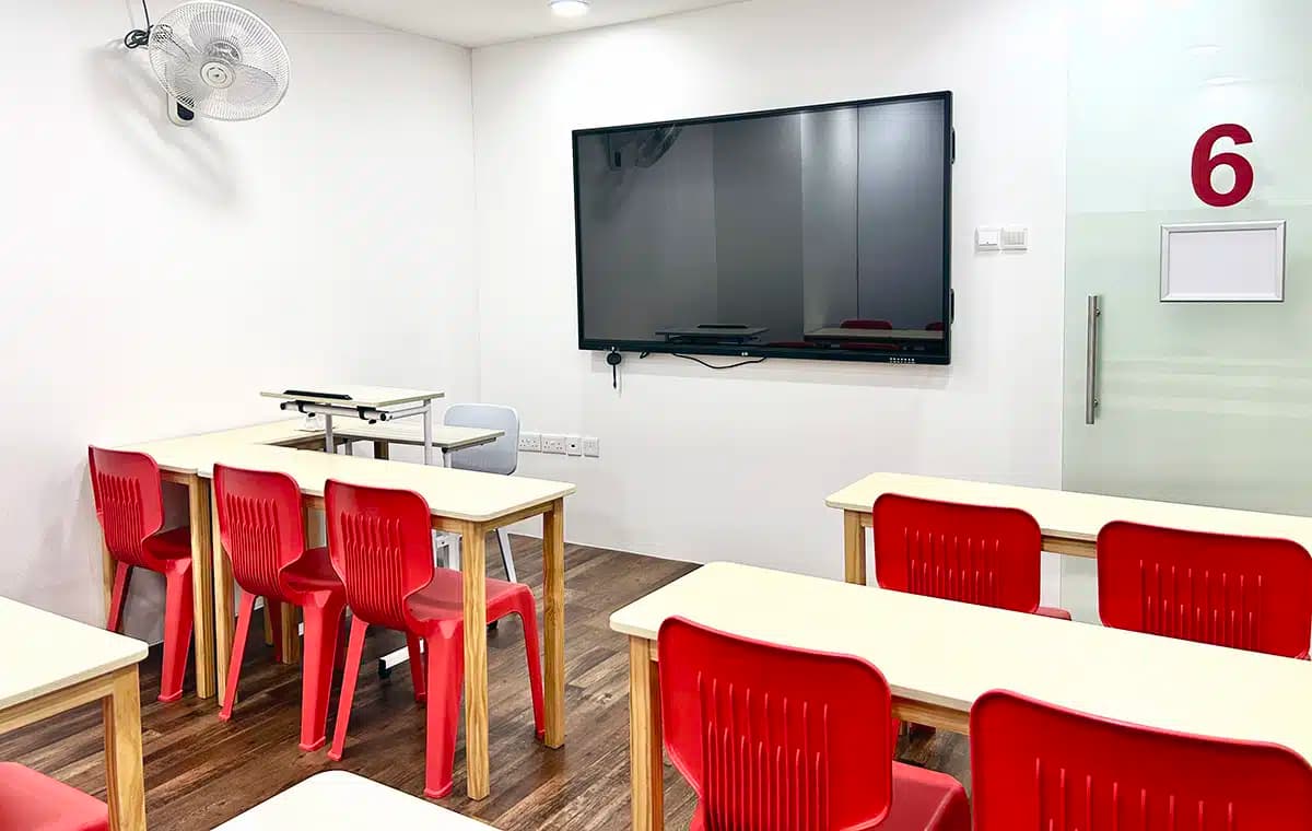 Study area at Mavis Tutorial Centre, Woodleigh Mall
