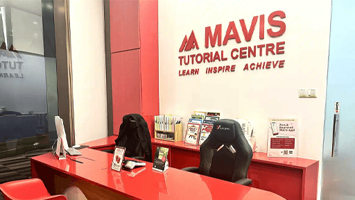 Mavis Tutorial Centre — Pasir Ris Mall reception area