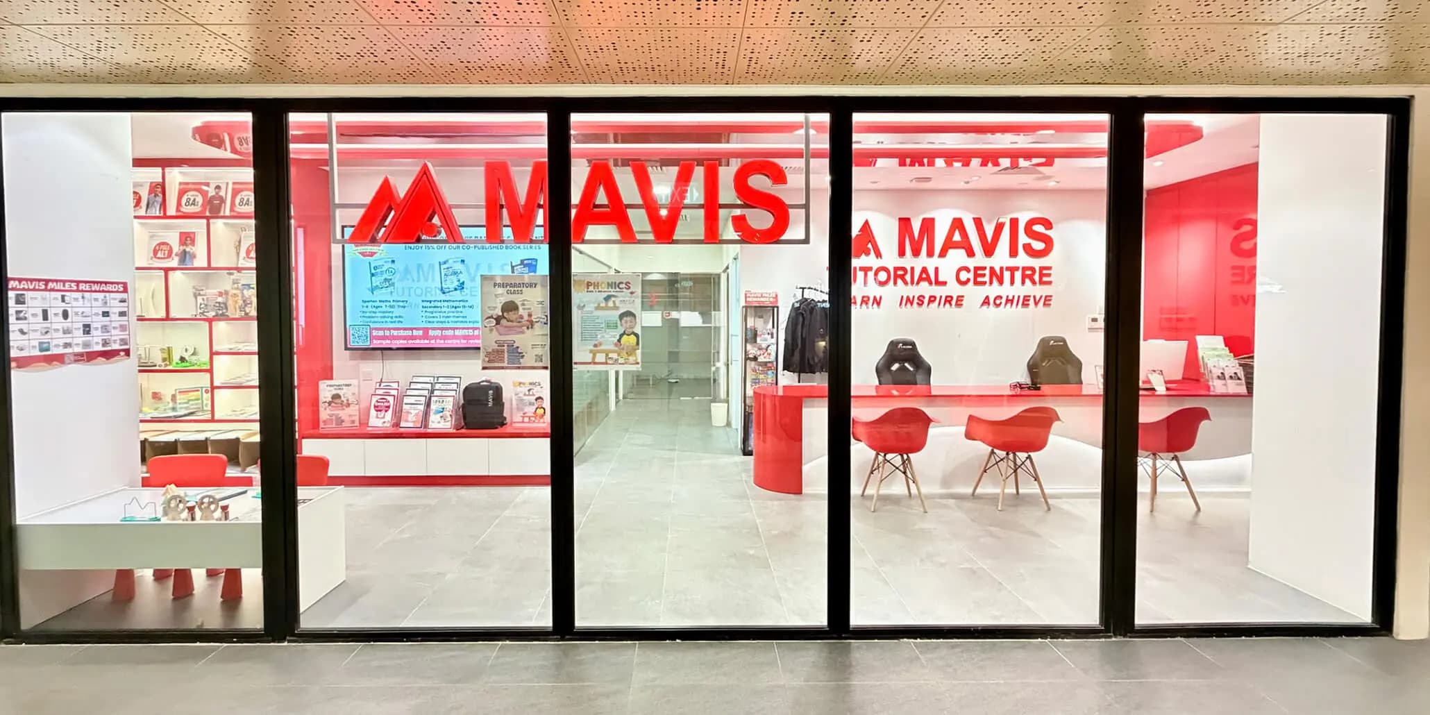 Learning space at Mavis Tutorial Centre, Anchorvale Village
