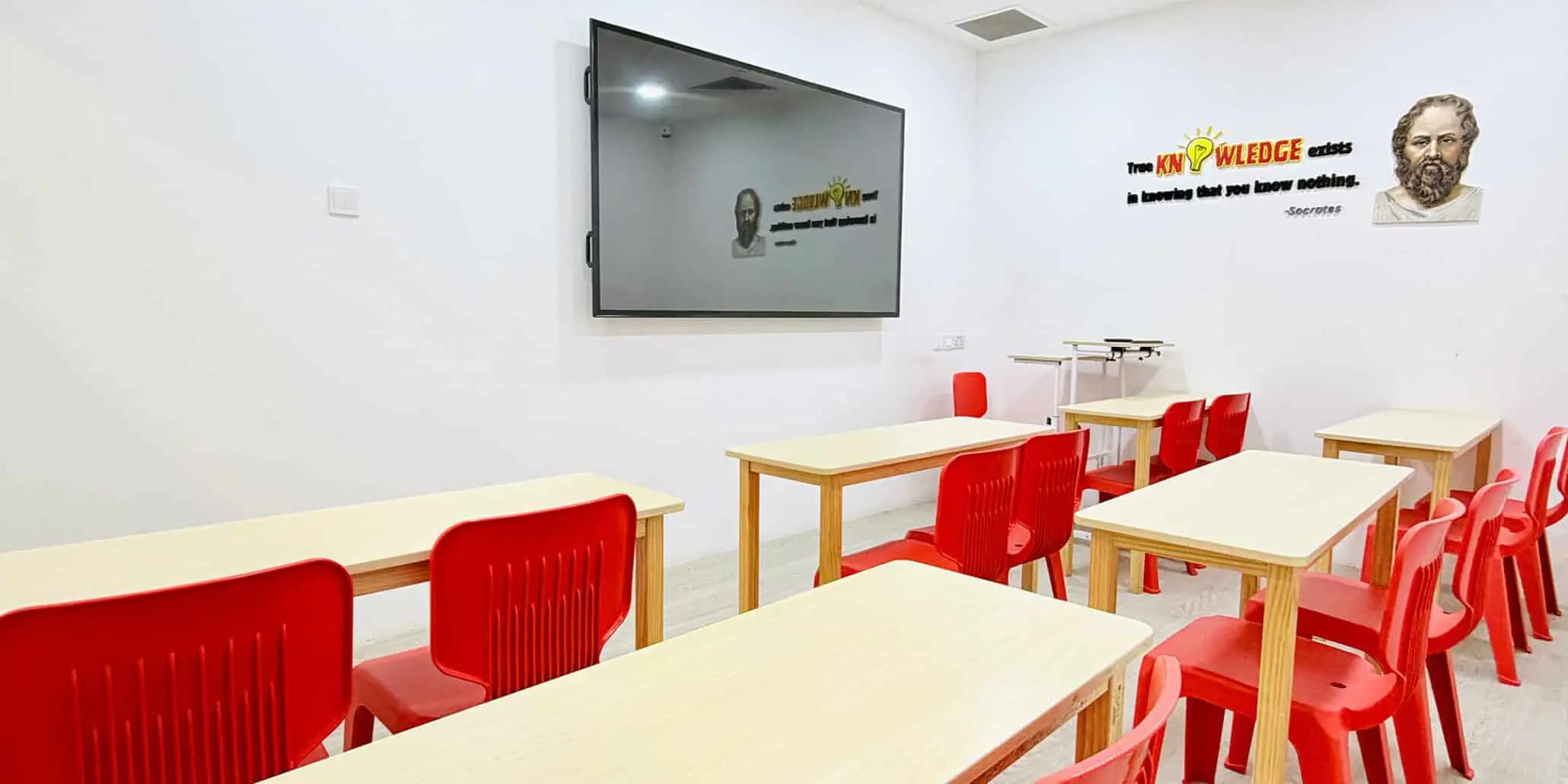 Teaching area at Mavis Tutorial Centre, Anchorvale Village