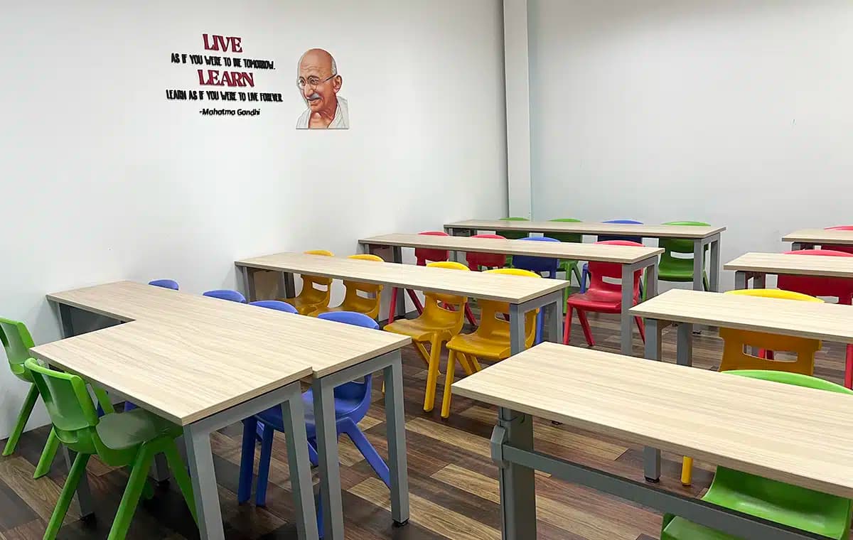 Study area at Mavis Tutorial Centre, Compass One