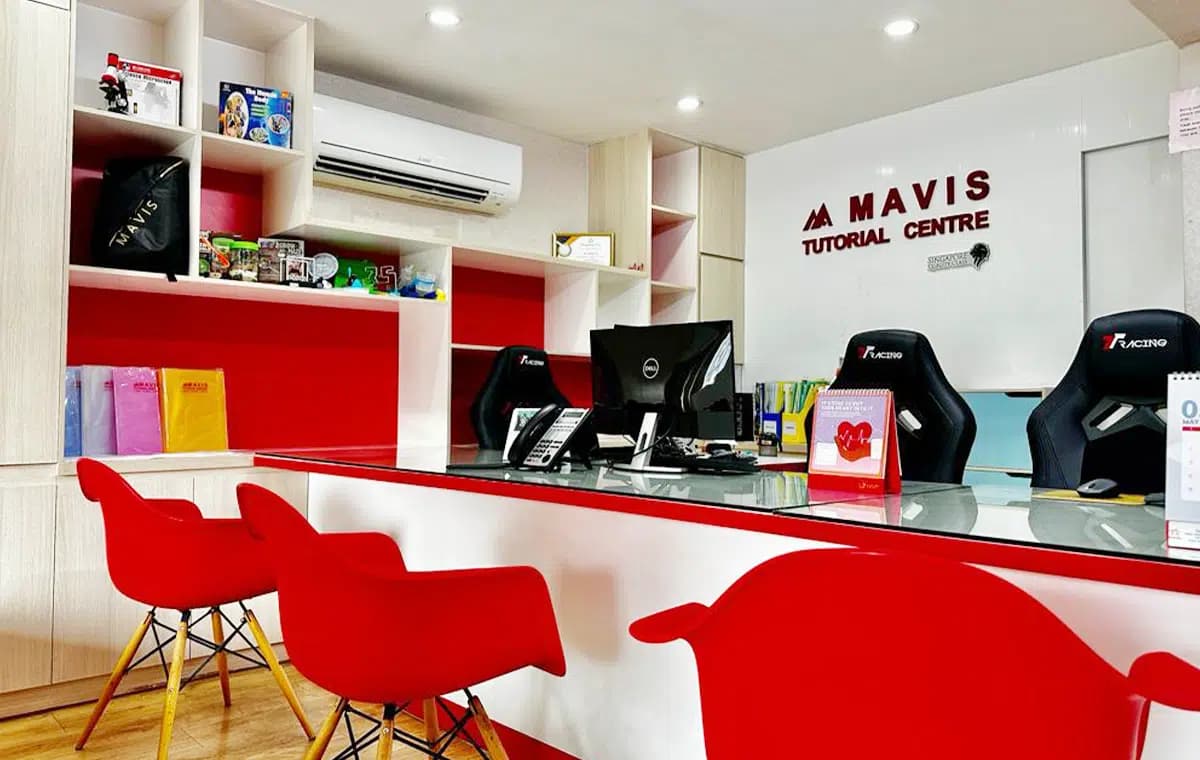 Learning space at Mavis Tutorial Centre, Kovan