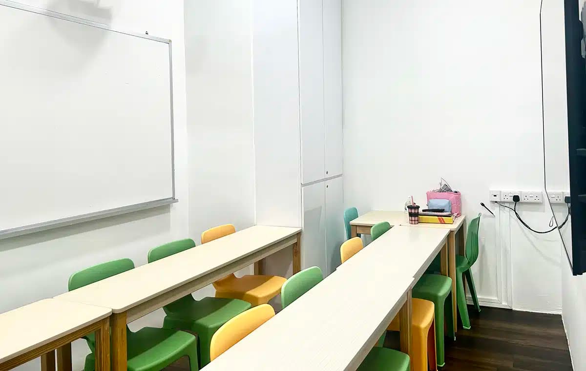 Classroom at Mavis Tutorial Centre, Lot One
