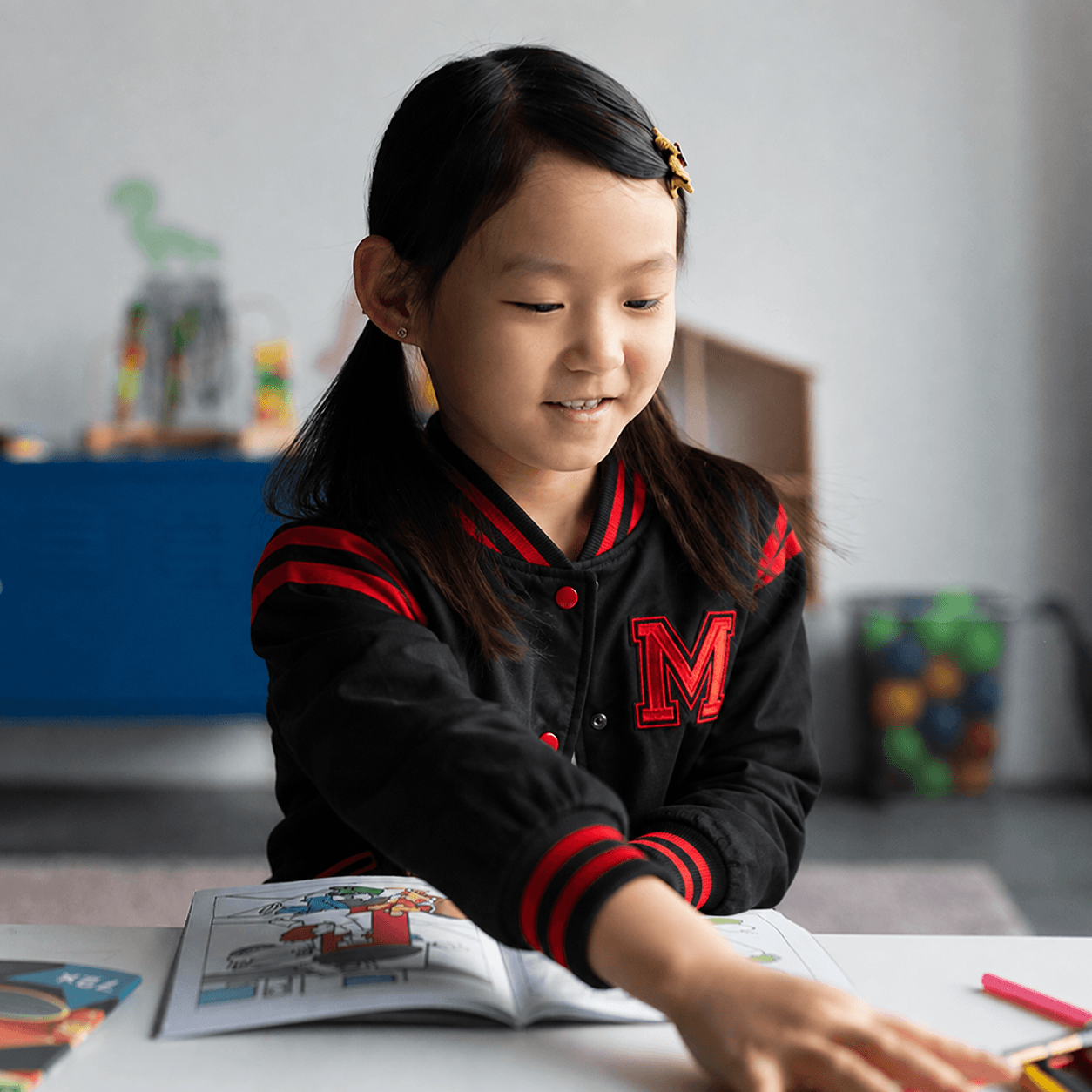 Preschool students at Mavis Tutorial Centre