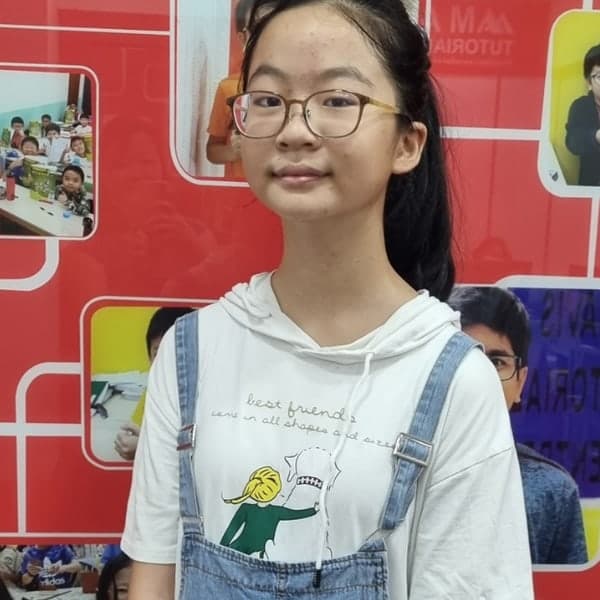 Jin Wen, Mavis Tutorial Centre student from Rosyth School
